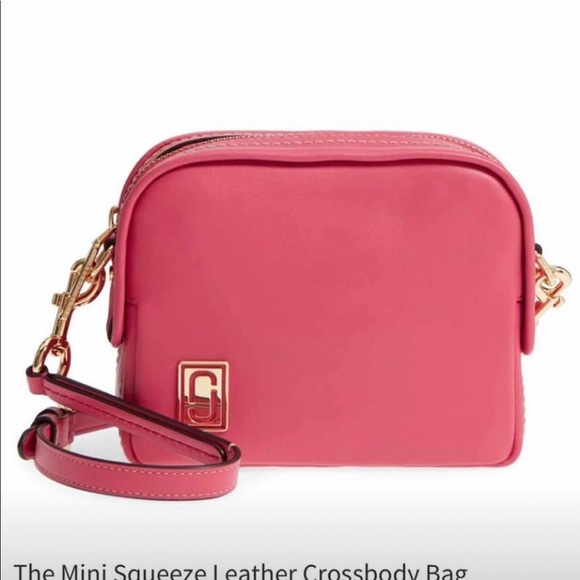 Marc Jacobs Bags Marc Jacobs Mini Squeeze Leather Crossbody Bag